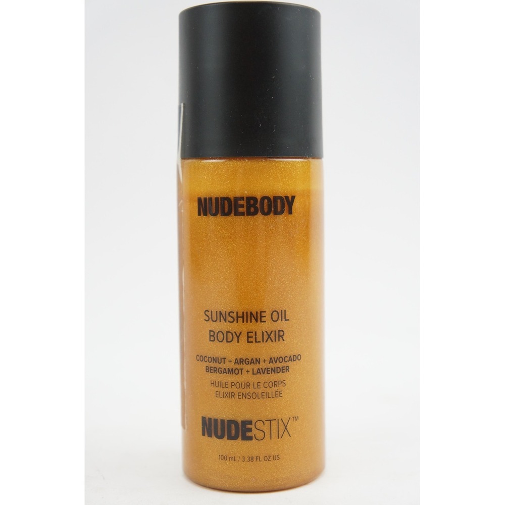 New Sealed Nudestix Nudebody Sunshine Oil Body Elixir 3.38 Fl Oz 100ml